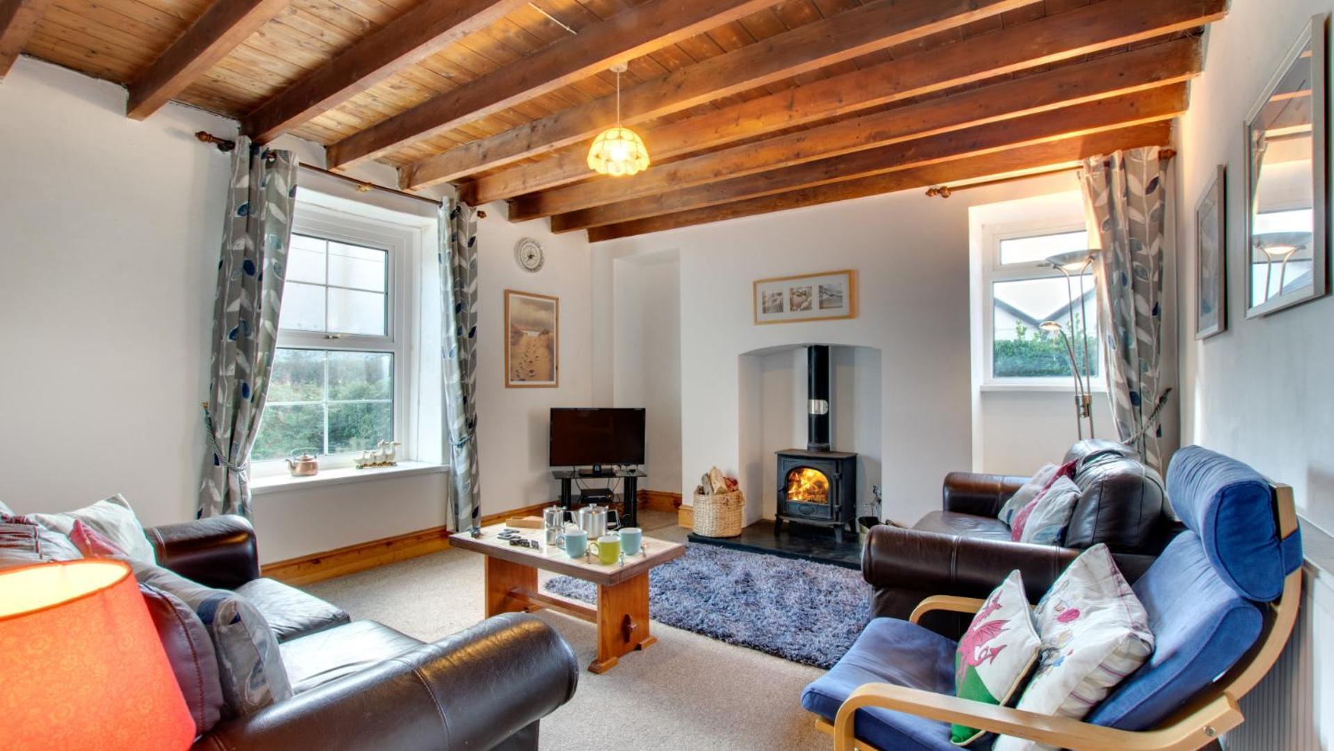 West End Cottage Llangennith Esterno foto
